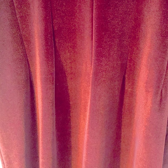 Esprit plum coloured velour dress size XS - Picture 5 of 5